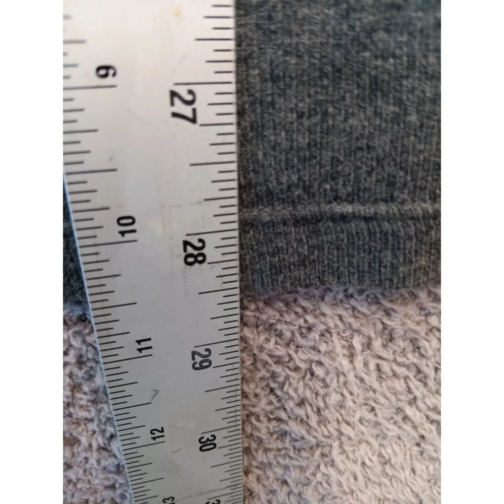 Banana Republic Men's Oversized Wool Cotton Layer Top Gray Long Sleeve‎ Size XL